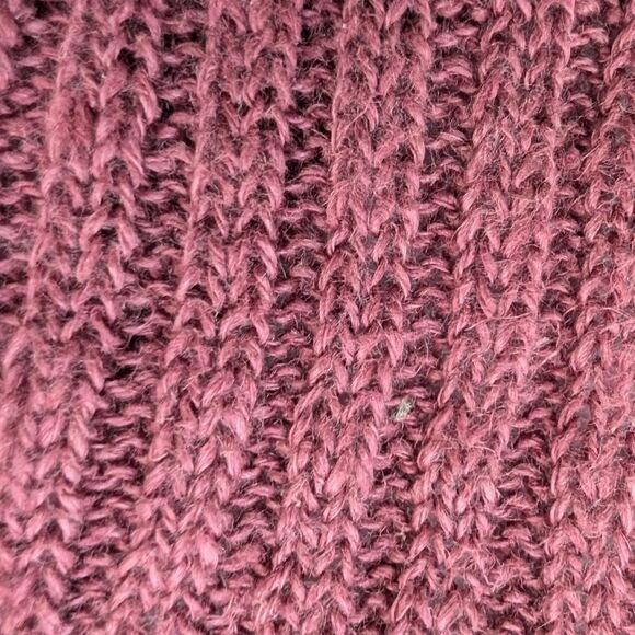 Free people berry Red 💯 linen faux wrap top size S - Picture 6 of 6